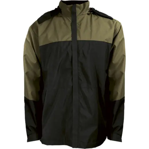 Waterproof Rain Jacket Black-Fatigue